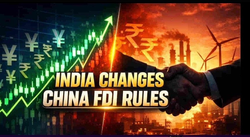 भारताचा चीनबाबत मोठा निर्णय: FDI नियम सैल; उत्पादन आणि ग्रीन एनर्जीला चालना 🚀