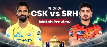 SRH vs CSK : हैदराबादमध्ये यलो आर्मीची अग्निपरीक्षा, तिसऱ्या विजयासाठी रंगणार महामुकाबला!